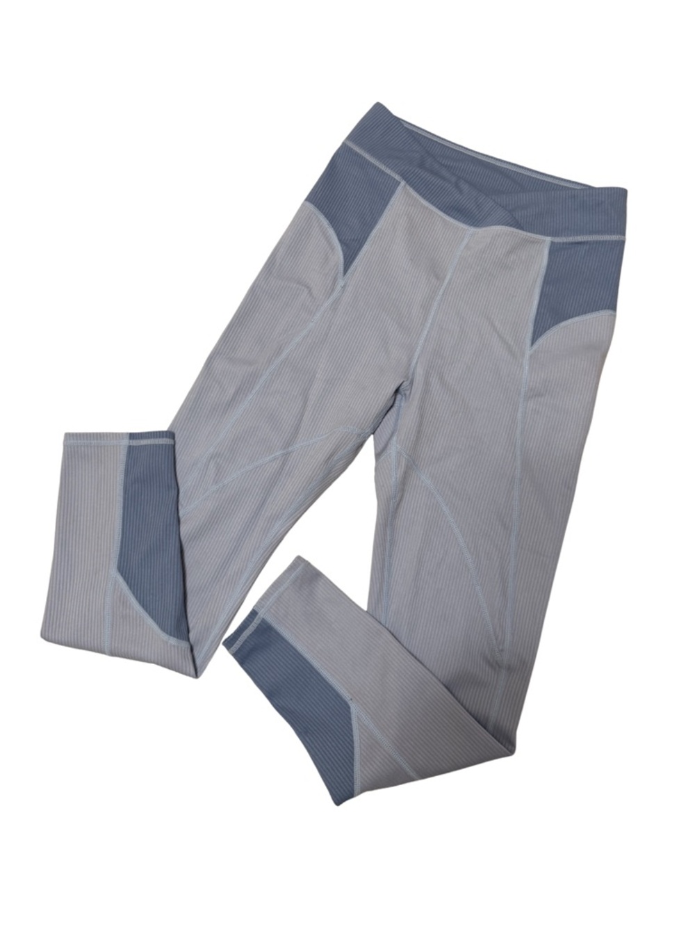 Seamless Two-Tone Grey Active Leggings